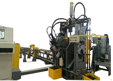 Tek Bıçaklı CNC Çelik Açı Delme Makineleri Yüksek Üretim Verimliliği